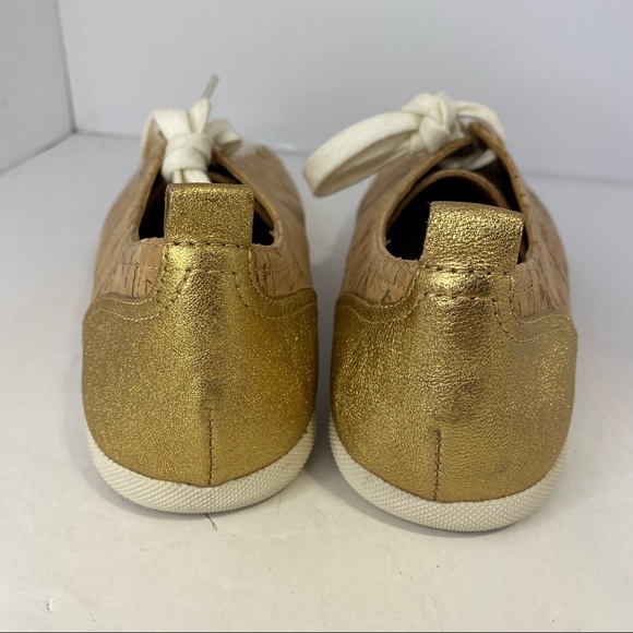 Kork-Ease® Silva Gold and Cork Sneakers size 9 New without box - Picture 4 of 6